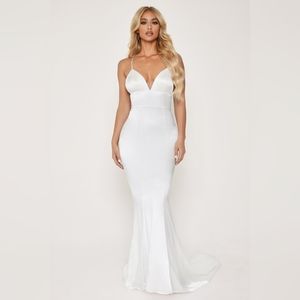 NWT Meshki Shellin Backless Dress